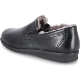 Josef Seibel Belfort 67 | Hausschuh für Herren | Schwarz - Schwarz