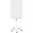 Costway Flipchart Ständer Mobiles Whiteboard 100 x 65 cm Weiß