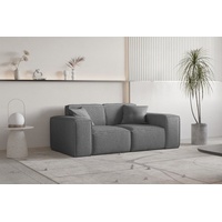Fun Möbel Sofa Designersofa CELES PREMIUM 2-Sitzer in Stoff,