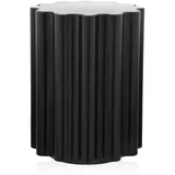 Kartell Hocker Kunststoff 35 x 46 x 35 cm Schwarz