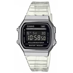 Casio A168XES-1BEF Vintage Iconic Digitaluhr Transparent