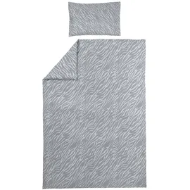 Meyco Zebra Grau 140 x 200 cm + 70 x 80 cm