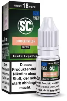 Erdbeermilch Liquid by SC 6mg / 10ml