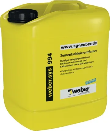 Zementschleierentferner - weber.sys 994, 10ltr - Reiniger