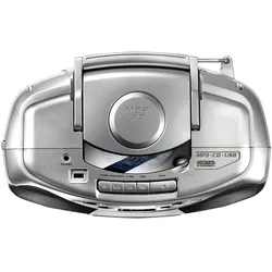 Kärcher Karcher CD Radio RR 510(N) mit CD Player, UKW Radio, Kassettenspieler, MP3 Player über CD oder USB