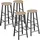 Tectake Barhocker Keynes 31 x 31 x 72,5 cm Eiche