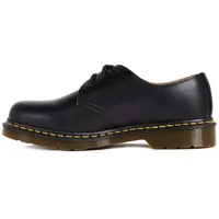 Dr. Martens Unisex-Erwachsene 1461 Mono Smooth Derby, Schwarz Black Gelbe Nähte, 45 EU, R14345001 - 45 EU