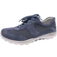 Gabor Schnürschuh rollingsoft blau | Gr.: 37,5