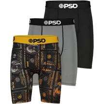PSD Underwear Boxershorts Money Gang mehrfarbig M 3er Pack