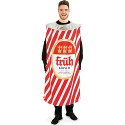 Früh Kölsch Bierdose Herrenkostüm - Einheitsgroesse-M-XL