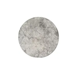 como Kurzflorteppich  Velvet , beige , Synthetische Fasern , Maße (cm): H: 1,2  Ø: 160