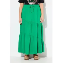 Ulla Popken Maxirock Damen Grün 42/44
