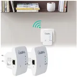 casativo Mini-WLAN-Repeater 300 Mbit/s weiß