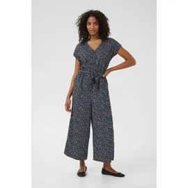 Kaffe Jumpsuit 'Ilona' - Blau,Beige,Weiß,Dunkelblau - S
