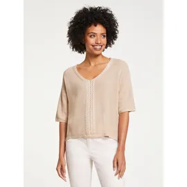 Heine Strickpullover Beige 48