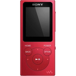 Sony Walkman NW-E394L (8 GB), MP3 Player + Portable Audiogeräte, Rot