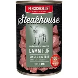 Fleischeslust Steakhouse 400g 6 x 400 Gramm Lamm