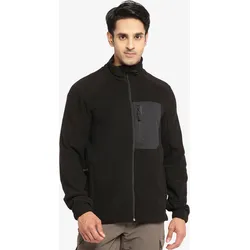 Fleecejacke 500 schwarz XL