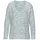 Buffalo V-Ausschnitt-Pullover blau-creme 40/42