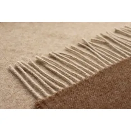 Biederlack Kuscheldecke 150 x 200 cm Beige/Braun
