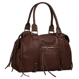 forty Shopper Leder Braun
