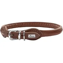 Hunter Round & Soft Halsband Braun 50