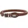 Hunter Round & Soft Halsband Braun 50