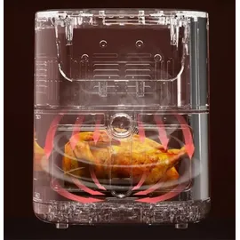 OEM Heißluftfritteuse 5,5 l 1500 W Edelstahl