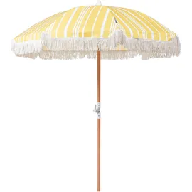 Beliani Mondello Ø 150 cm Gelb