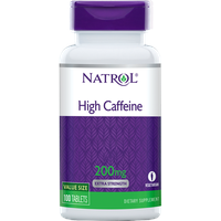 Natrol High Caffeine, 200mg - 100 Tabletten