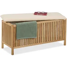 Relaxdays Relaxdays, Wäschetruhe (100 l)