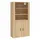 vidaXL Highboard Sonoma-Eiche Holzwerkstoff