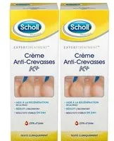 Scholl® Crème ​Anti-Crevasses Active Repair K+ 2x60 ml