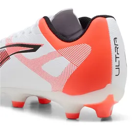 Puma Ultra 5 Play FG/AG Fußballschuhe Damen 01 white/black/glowing red 38.5