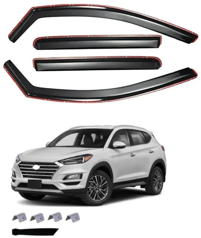 Satz mit 4 Windabweisern für HYUNDAI TUCSON III (5‐türig) 2015–2020
