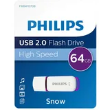 Philips Snow Edition 64 GB weiß/lila