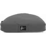 Yogistar Yogakissen Halbmond (Grau One Size) Yogazubehör
