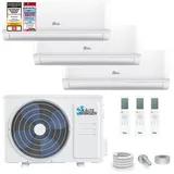 Kältebringer Kältebringer® Multisplit Klimaanlage Trio - 27.000 BTU (7,9kW) - 3 Innengeräte