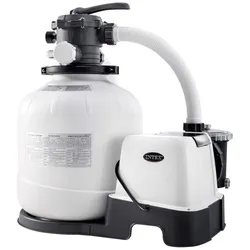 Intex Sandfilterpumpe & Salzwasser System 8m3l/hr, bis 56m3 Pool