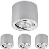 Sweet Led 4x 5W rund Aluminium