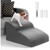 Hundetreppe Für Kleine Hunde, 2 Stufen Haustiertreppe Katzentreppe, Hunderampe A