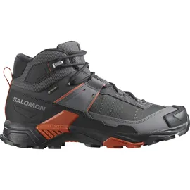 Salomon  X Ultra 5 Mid GTX Herren Asphalt / Castlerock / Burnt Ochre 46 2/3