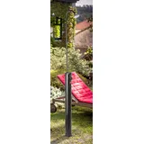 Gre Solardusche schwarz 22 x 22 x 215 cm