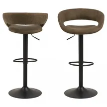 Actona Barhocker Grace 54,5 x 101 cm Braun