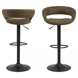 Actona Barhocker Grace 54,5 x 101 cm Braun