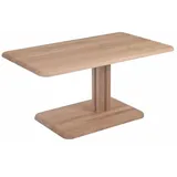 58 aufm Kessel COUCHTISCH höhenverstellbar Ciel 100x49x60 Massivholz Wildeiche Bianco | Gr.: onesize