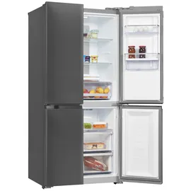 Exquisit MD430-100-WS-200E Multi Door (432 l, 1775 mm hoch, Inoxlook-az)