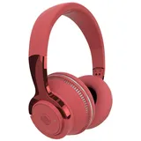 TAMEY Bluetooth-hodesett, musikkhodesett, over-ear gaming-hodesett Funk-Kopfhörer (Ergonomisches Kopfbanddesign mit siebenfarbigem Atemlicht) rot