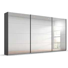 Rauch Schwebetürenschrank Oracle 360 x 229 x 62 cm Grau