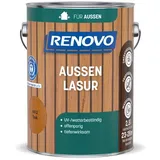 RENOVO Aussenlasur, wb 2,5L teak wasserbasiert - braun